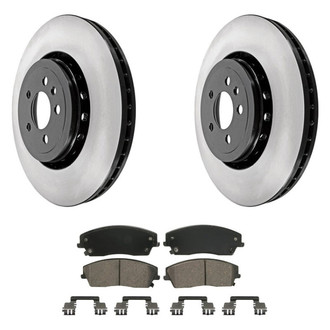 Wagner® - QuickStop® Front Brake Kit with Ceramic Pads