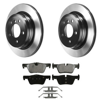 Wagner® - QuickStop® Rear Brake Kit with Semi-Metallic Pads