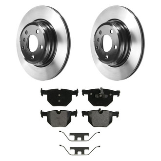Wagner® - QuickStop® Rear Brake Kit with Semi-Metallic Pads