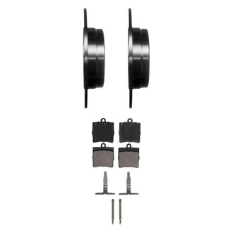 Wagner® - QuickStop® Rear Brake Kit with Semi-Metallic Pads