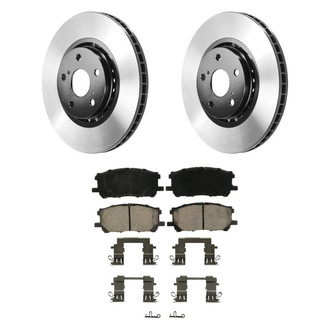 Wagner® - QuickStop® Front Brake Kit with Ceramic Pads