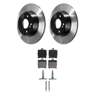 Wagner® - QuickStop® Rear Brake Kit with Semi-Metallic Pads