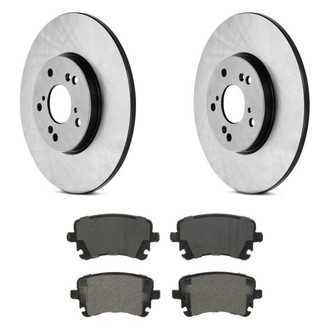 Wagner® - QuickStop® Rear Brake Kit with Semi-Metallic Pads
