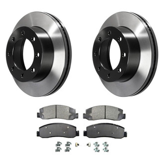 Wagner® - QuickStop® Front Brake Kit with Semi-Metallic Pads