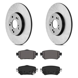 Wagner® - QuickStop® Rear Brake Kit with Ceramic Pads