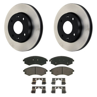 Wagner® - QuickStop® Front Brake Kit with Ceramic Pads
