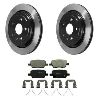 Wagner® - QuickStop® Rear Brake Kit with Ceramic Pads