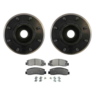 Wagner® - QuickStop® Front Brake Kit with Semi-Metallic Pads
