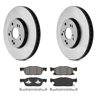 Wagner® - QuickStop® Front Brake Kit with Semi-Metallic Pads