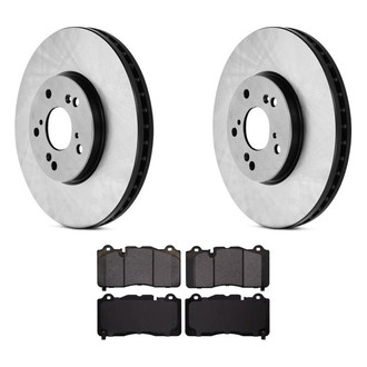 Wagner® - QuickStop® Front Brake Kit with Semi-Metallic Pads