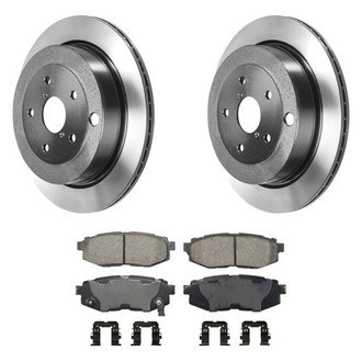 Wagner® - QuickStop® Rear Brake Kit with Ceramic Pads