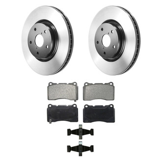 Wagner® - QuickStop® Front Brake Kit with Semi-Metallic Pads