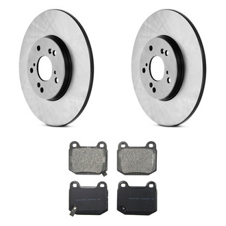 Wagner® - QuickStop® Rear Brake Kit with Semi-Metallic Pads