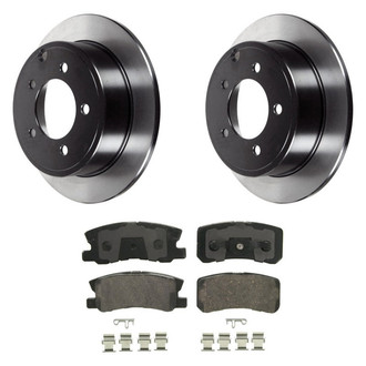 Wagner® - QuickStop® Rear Brake Kit with Ceramic Pads