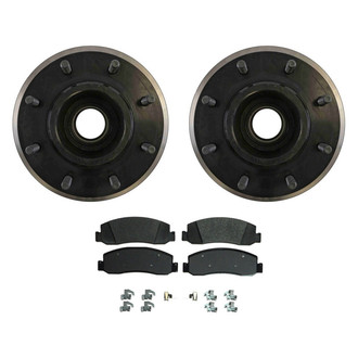 Wagner® - QuickStop® Front Brake Kit with Semi-Metallic Pads