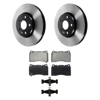 Wagner® - QuickStop® Front Brake Kit with Semi-Metallic Pads
