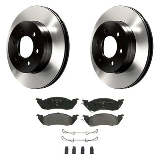 Wagner® - QuickStop® Front Brake Kit with Semi-Metallic Pads