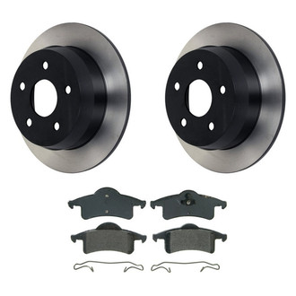 Wagner® - QuickStop® Rear Brake Kit with Semi-Metallic Pads
