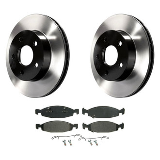 Wagner® - QuickStop® Front Brake Kit with Semi-Metallic Pads