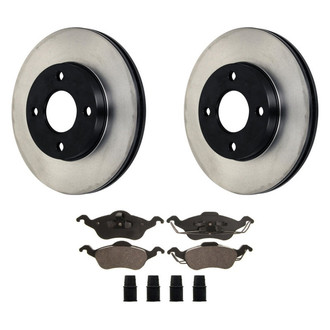 Wagner® - QuickStop® Front Brake Kit with Ceramic Pads