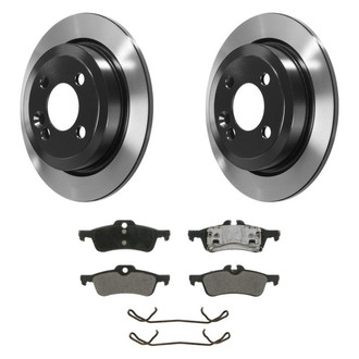 Wagner® - QuickStop® Rear Brake Kit with Semi-Metallic Pads