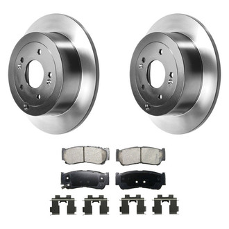 Wagner® - QuickStop® Rear Brake Kit with Ceramic Pads