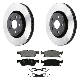 Wagner® - QuickStop® Front Brake Kit with Semi-Metallic Pads