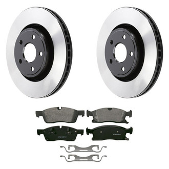Wagner® - QuickStop® Front Brake Kit with Semi-Metallic Pads