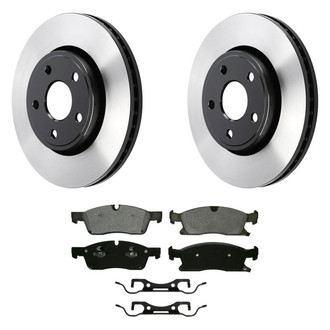 Wagner® - QuickStop® Front Brake Kit with Semi-Metallic Pads
