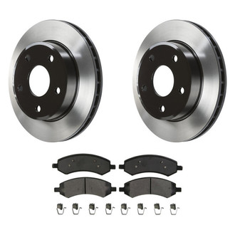 Wagner® - QuickStop® Front Brake Kit with Semi-Metallic Pads