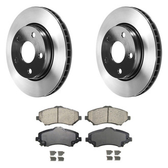 Wagner® - QuickStop® Front Brake Kit with Ceramic Pads