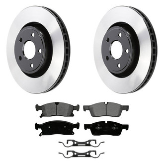 Wagner® - QuickStop® Front Brake Kit with Semi-Metallic Pads