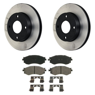 Wagner® - QuickStop® Front Brake Kit with Ceramic Pads