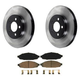 Wagner® - QuickStop® Front Brake Kit with Ceramic Pads