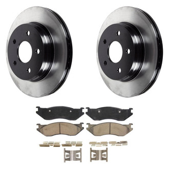 Wagner® - QuickStop® Front Brake Kit with Ceramic Pads