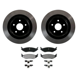 Wagner® - QuickStop® Rear Brake Kit with Semi-Metallic Pads