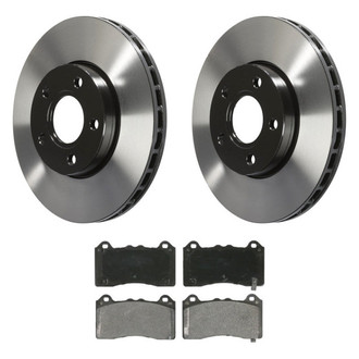 Wagner® - QuickStop® Front Brake Kit with Semi-Metallic Pads