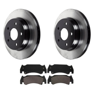 Wagner® - QuickStop® Front Brake Kit with Semi-Metallic Pads