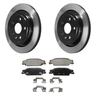 Wagner® - QuickStop® Rear Brake Kit with Ceramic Pads