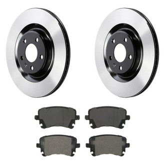 Wagner® - QuickStop® Rear Brake Kit with Semi-Metallic Pads