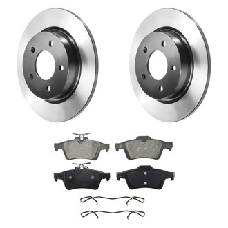 Wagner® - QuickStop® Rear Brake Kit with Ceramic Pads