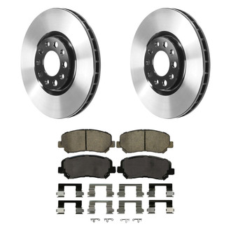 Wagner® - QuickStop® Front Brake Kit with Ceramic Pads
