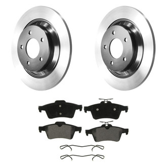 Wagner® - QuickStop® Rear Brake Kit with Semi-Metallic Pads
