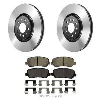 Wagner® - QuickStop® Front Brake Kit with Ceramic Pads