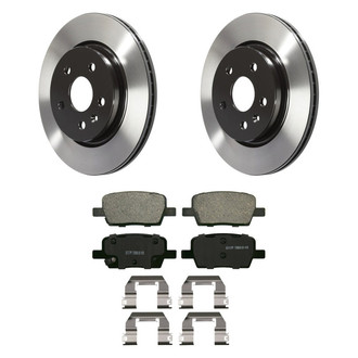 Wagner® - QuickStop® Rear Brake Kit with Ceramic Pads