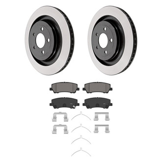 Wagner® - QuickStop® Rear Brake Kit with Ceramic Pads