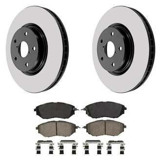 Wagner® - QuickStop® Front Brake Kit with Ceramic Pads