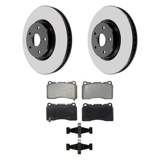 Wagner® - QuickStop® Front Brake Kit with Semi-Metallic Pads