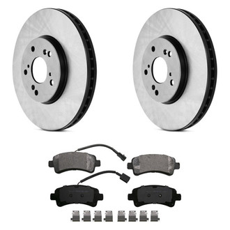 Wagner® - QuickStop® Rear Brake Kit with Semi-Metallic Pads
