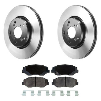 Wagner® - QuickStop® Front Brake Kit with Semi-Metallic Pads